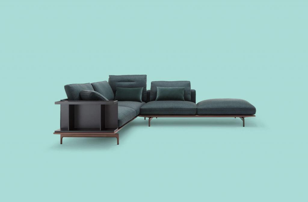 LIV ist die moderne und zugleich klassische Interpretation eines ursprünglichen Sofas von Rolf Benz. Jetzt im Designmöbelhaus Schneider.
