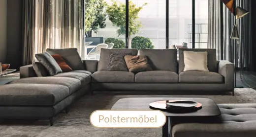 Designmöbel in Stuttgart von Schneider: Internationale Top-Hersteller für Polstermöbel