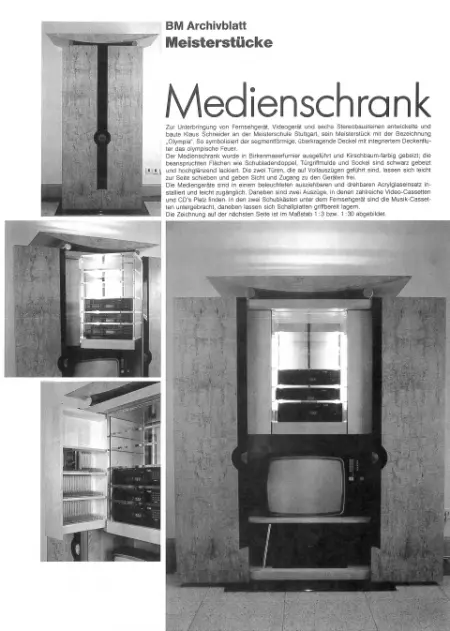 Historie 5 Schneider Design-Möbel Fellbach, Region Stuttgart 1989 Meisterstueck KS 4 Small 450x631 1 Schneider Design-Möbel Fellbach, Region Stuttgart