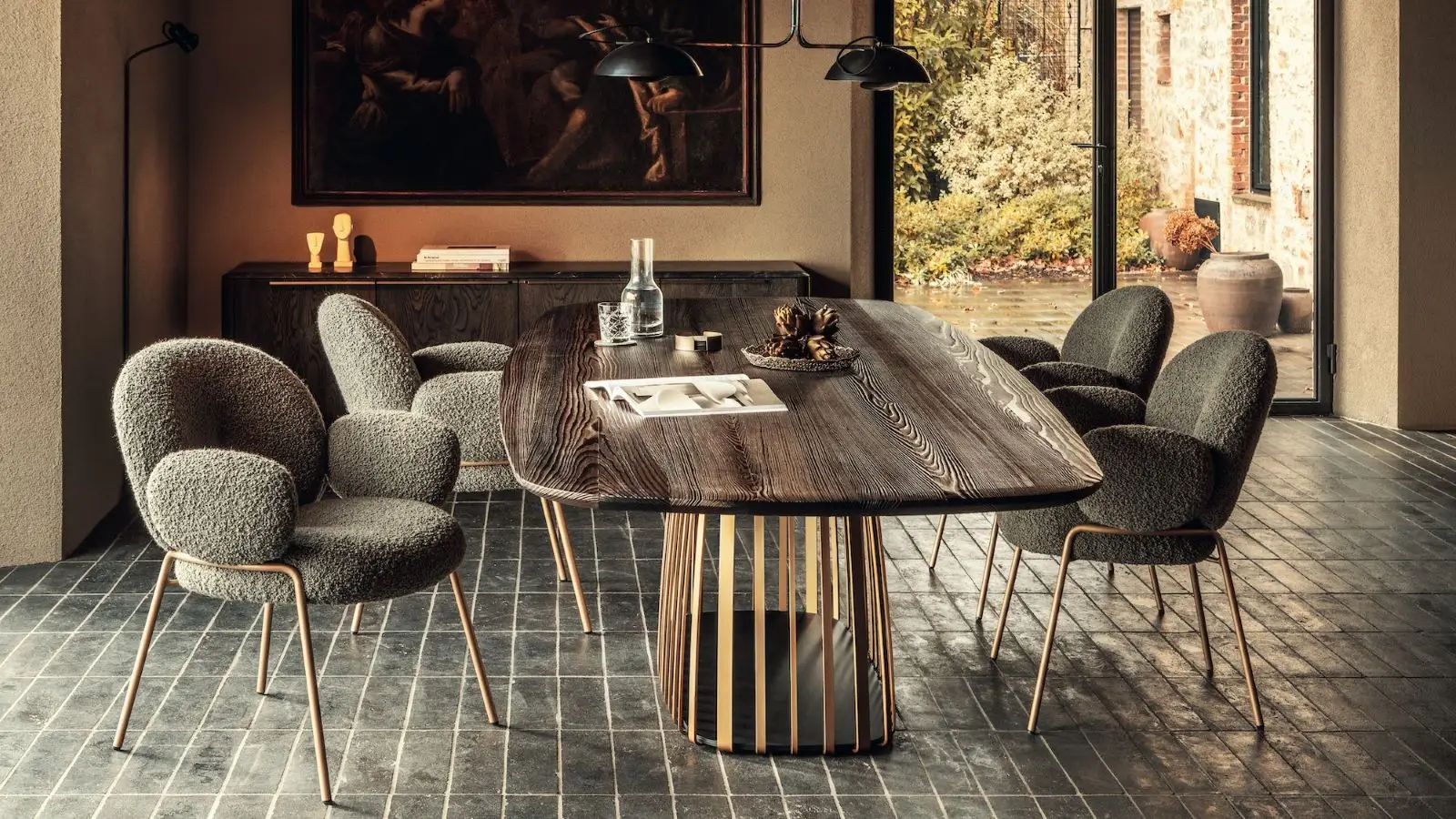 Janua BC 07 Basket® Tisch Bootsform boat shaped table 4 Schneider Design-Möbel Fellbach, Region Stuttgart
