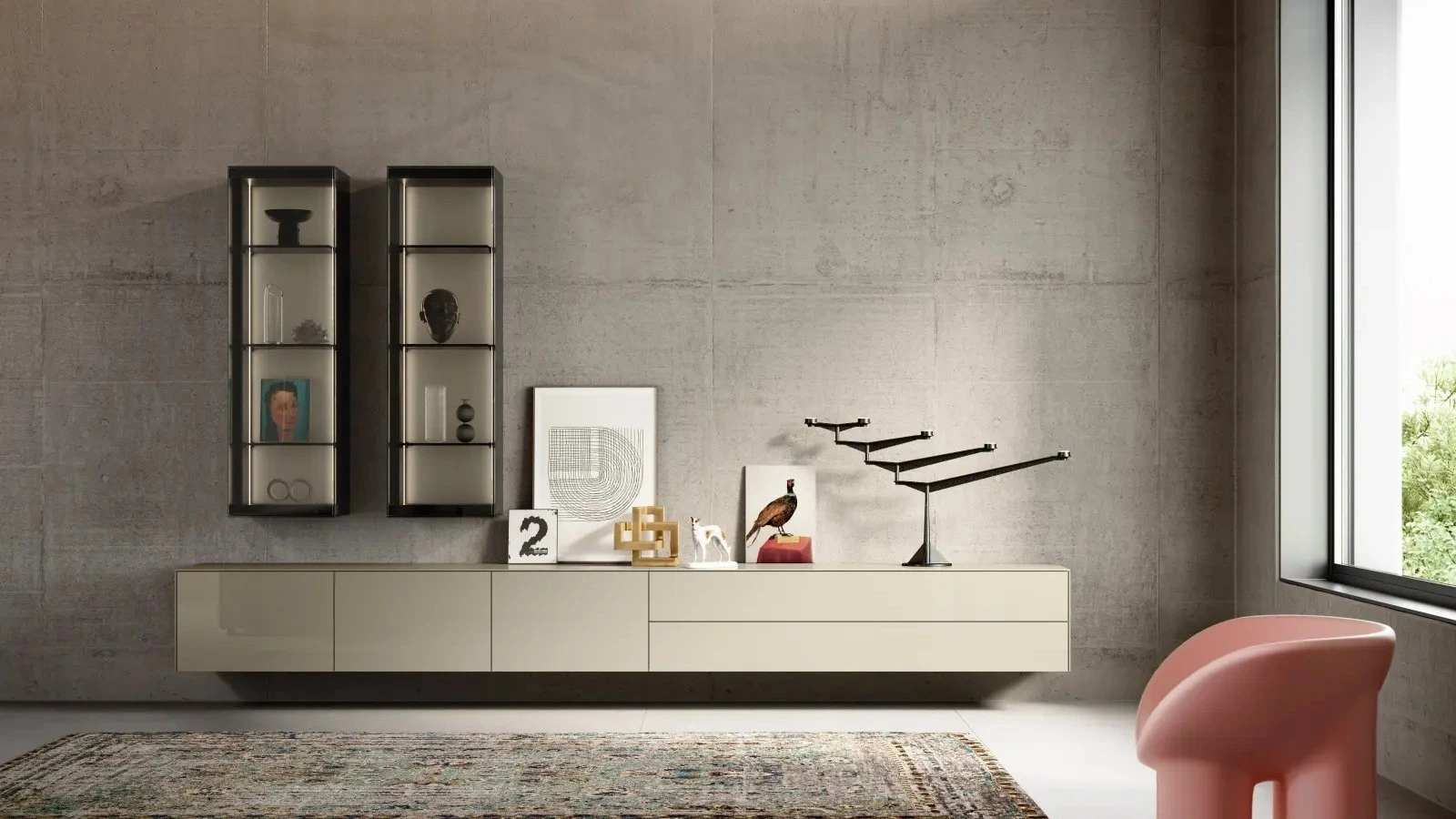Kettnaker Lowboard SOMA Haengevitrine Moebel nach Mass 1 2 Schneider Design-Möbel Fellbach, Region Stuttgart