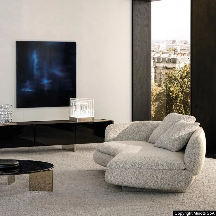 Minotti Premium-Polster. Studiokonzept. Stuttgart / Fellbach / WN 22 Schneider Design-Möbel Fellbach, Region Stuttgart Minotti VIVIENNE: Exklusives Polsterdesign. Für die Region Stuttgart jetzt im Design-Möbelhaus Schneider