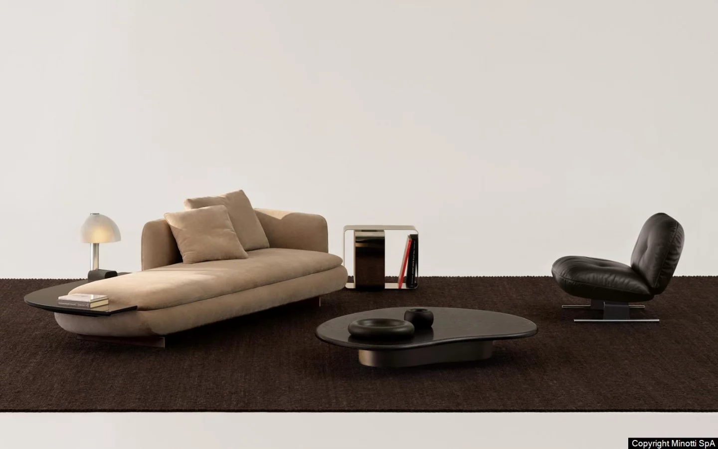 Minotti VIVIENNE: Exklusives Polsterdesign. Für die Region Stuttgart jetzt im Design-Möbelhaus Schneider