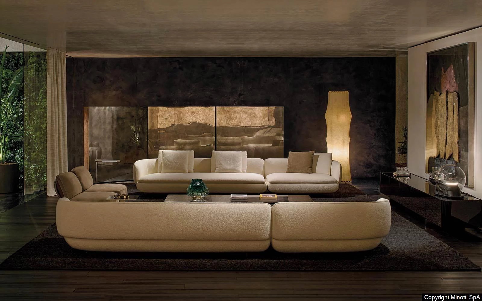 Minotti VIVIENNE: Exklusives Polsterdesign. Für die Region Stuttgart jetzt im Design-Möbelhaus Schneider