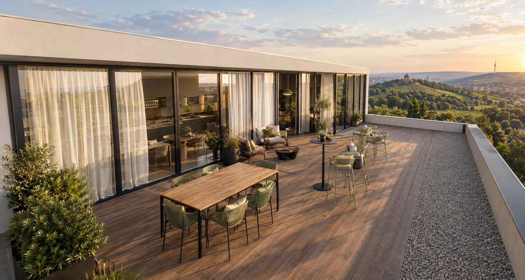 Referenz Klett Ingenieur 5 Schneider Design-Möbel Fellbach, Region Stuttgart Planung Dachterasse Schneider Design-Möbel Fellbach, Region Stuttgart
